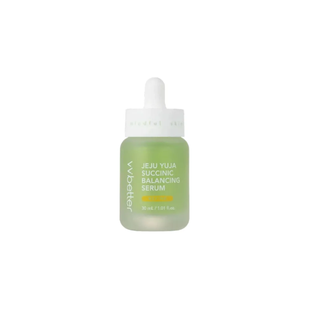 [VVBETTER] Сыворотка для лица балансирующая с янтарной кислотой JEJU YUJA SUCCINIC BALANCING SERUM, 30 мл