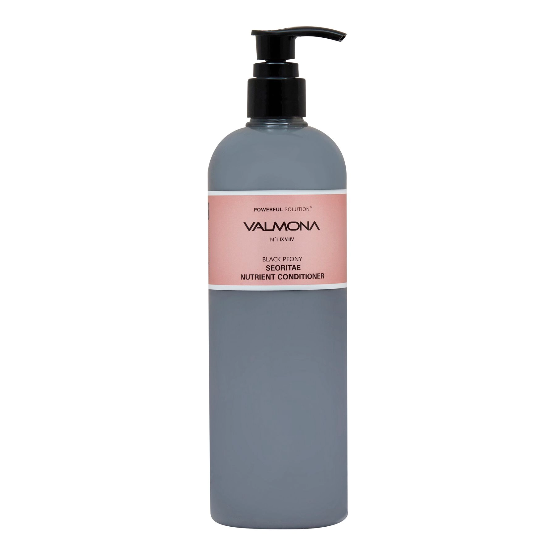[VALMONA] Кондиционер ЧЕРНЫЙ ПИОН/БОБЫ Black Peony Seoritae Nutrient Conditioner,480 мл