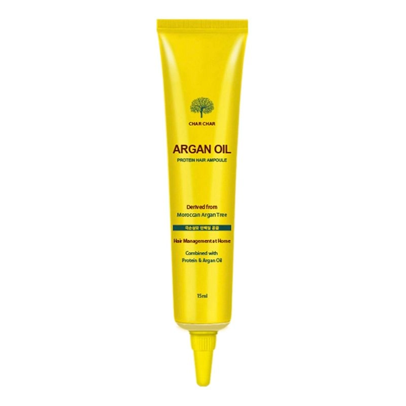[Char Char] Сыворотка для волос ВОССТАНОВЛЕНИЕ/АРГАНОВОЕ МАСЛО Argan Oil Protein Hair Ampoule, 15 мл