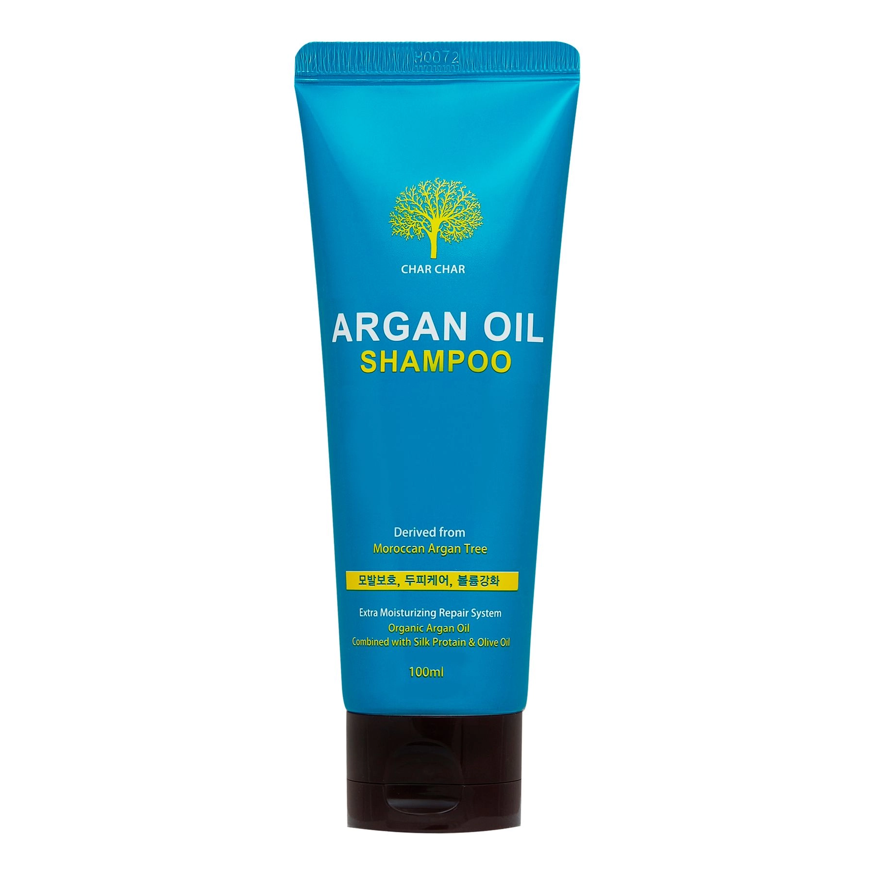 [Char Char] Шампунь для волос АРГАНОВОЕ МАСЛО Argan Oil Shampoo, 100 мл