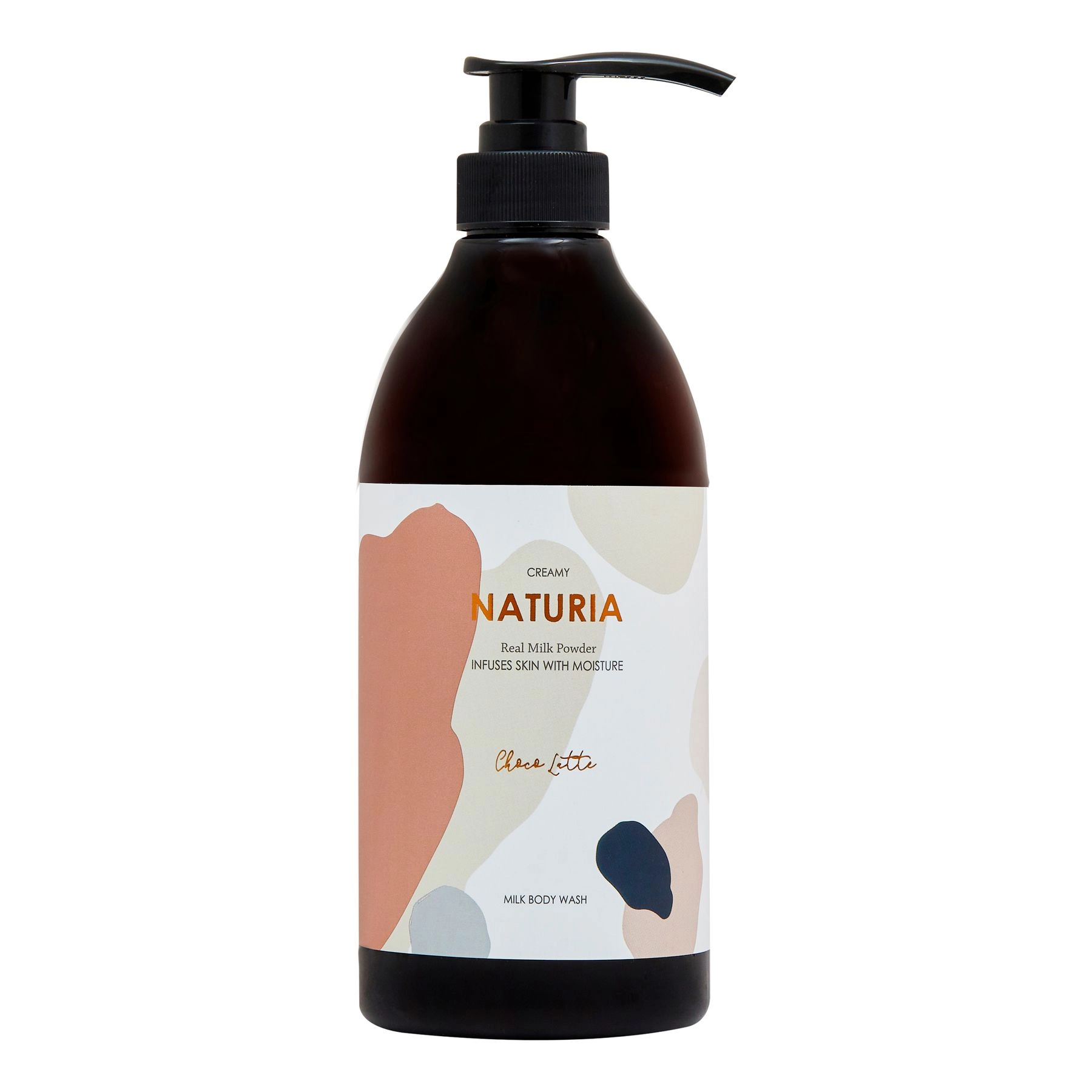 [NATURIA] Гель для душа ШОКОЛАД Creamy Milk Body Wash - Choco latte, 750 мл