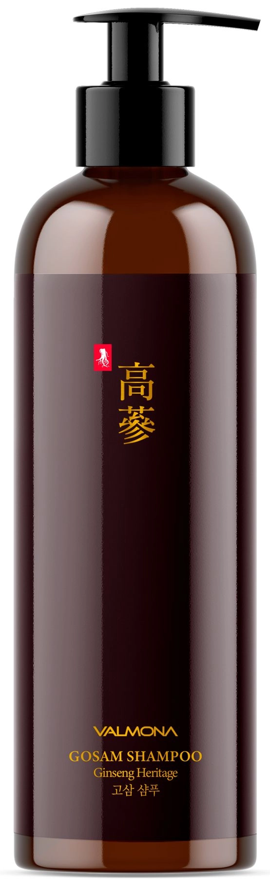 [VALMONA] Шампунь для волос ЗАЩИТА И УКРЕПЛЕНИЕ Gosam Shampoo Ginseng Heritage, 300 мл