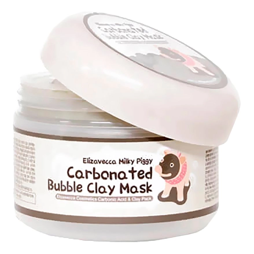 [Elizavecca] Маска для лица ОЧИЩАЮЩАЯ/ПУЗЫРЬКОВАЯ Сarbonate Bubble Clay Mask, 100 мл