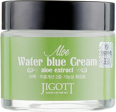 [JIGOTT] Крем для лица АЛОЭ ALOE Water Blue Cream, 70 мл