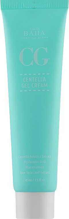 [COS DE BAHA] Крем-гель восстанавливающий с 81% центеллы Centella Gel Cream (CG), 45 мл
