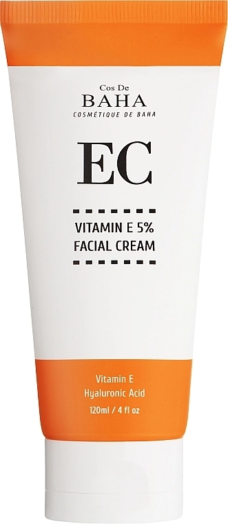 [COS DE BAHA] Крем восстанавливающий с витамином Е Vitamin E 5% Facial Cream (EC120), 120 мл