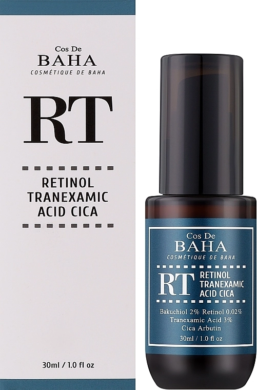 [COS DE BAHA] Сыворотка обновляющая с транексамовой кислотой Retinol Tranexamic Acid Cica Serum (RT), 30 мл