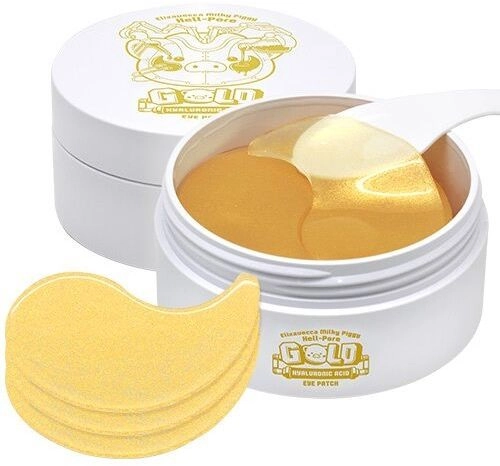 [Elizavecca] Патчи для глаз ЗОЛОТО/ГИАЛУРОН Milky Piggy Hell-Pore Gold Hyaluronic Acid Eye Patch, 60 шт