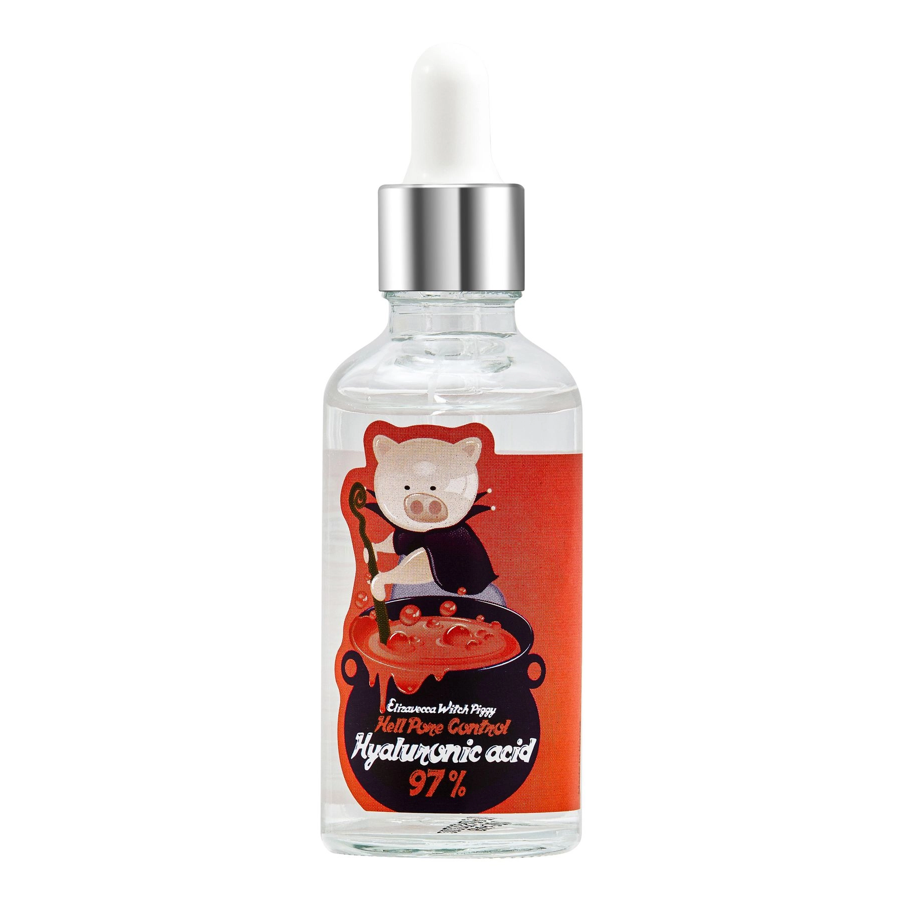 [Elizavecca] Сыворотка для лица ГИАЛУРОНОВАЯ КИСЛОТА Hell-Pore Control Hyaluronic Acid 97%, 50 мл