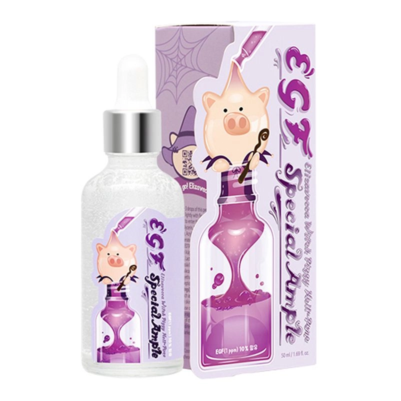 [Elizavecca] Сыворотка для лица ЭПИДЕРМАЛЬНЫЙ ФАКТОР Witch Piggy Hell-Pore EGF Special Ample, 50 мл