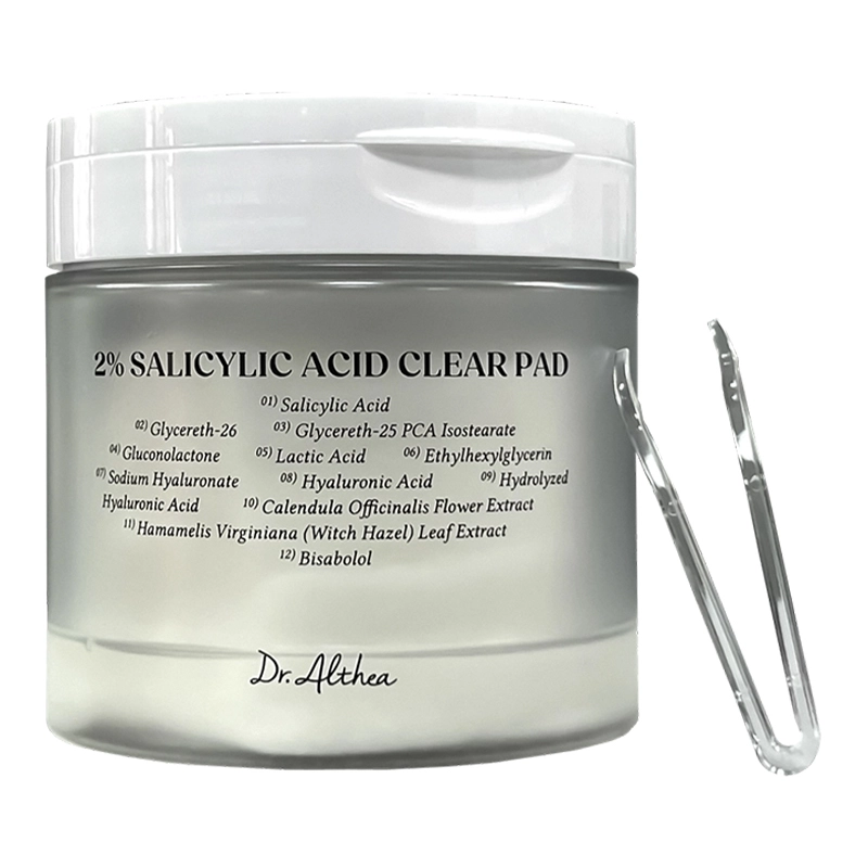 [DR. ALTHEA] Тонер-пэды для лица отшелушивающие с салициловой кислотой 2% Salicylic Acid Clear Pad, 65 шт