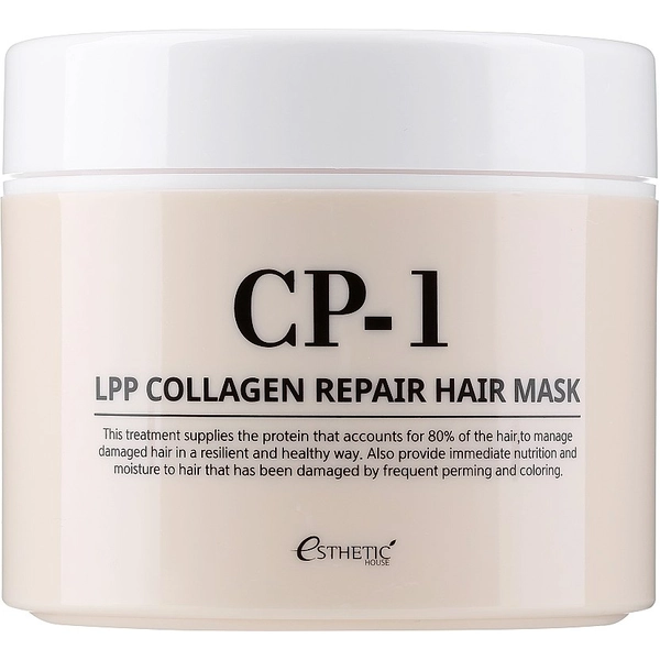 [ESTHETIC HOUSE] Восстанавливающая маска для волос CP-1 LPP COLLAGEN REPAIR HAIR MASK, 300 мл