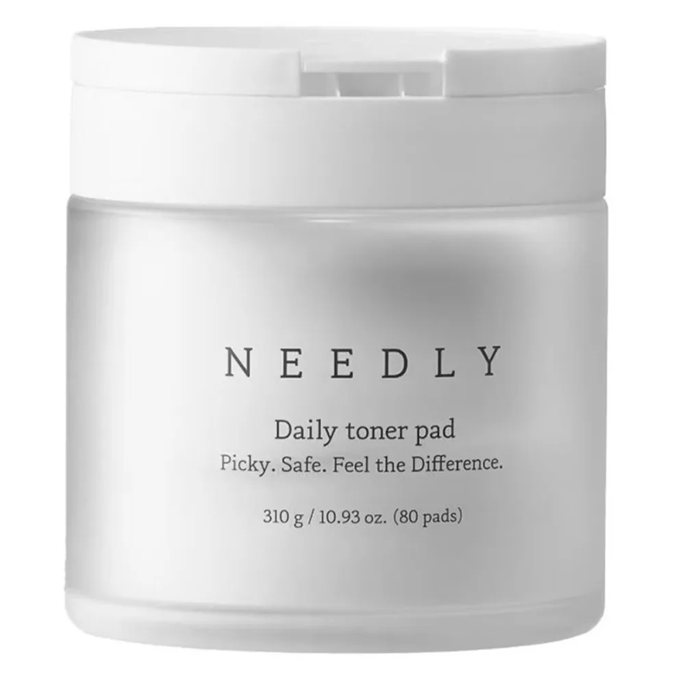 [NEEDLY] Тонер-пэды для лица ежедневные отшелушивающие DAILY TONER PAD, 80 пэдов (310 мл)