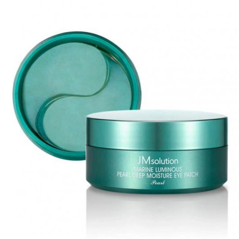 [JMSOLUTION] MARINE LUMINOUS PEARL DEEP MOISTURE EYE PATCH Гидрогелевые патчи с экстрактом жемчуга 60шт