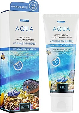 [JIGOTT] Пенка для умывания КОЛЛАГЕН JIGOTT Natural AQUA Foam Cleansing, 180 мл