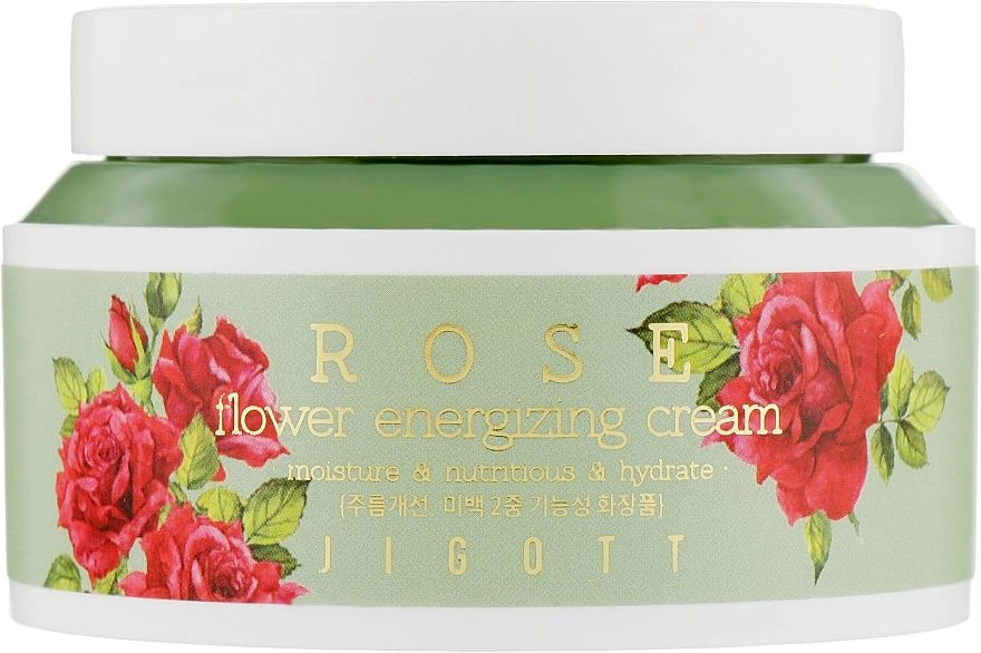 [JIGOTT] Крем для лица РОЗА ROSE Flower Energizing Cream, 100 мл