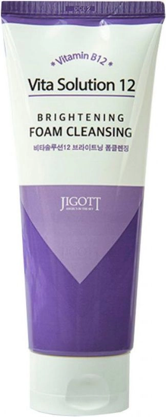 [JIGOTT] Пенка для умывания СИЯНИЕ Vita Solution 12 Brightening Foam Cleansing, 180 мл