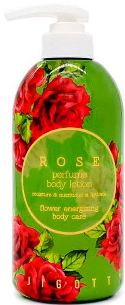 [JIGOTT] Лосьон для тела ПАРФЮМИРОВАННЫЙ/РОЗА ROSE PERFUME BODY LOTION, 500 мл
