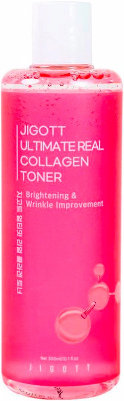 [JIGOTT] Тонер для лица КОЛЛАГЕН Ultimate Real Collagen Toner, 300 мл