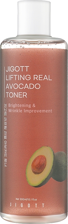 [JIGOTT] Тонер для лица АВОКАДО Lifting Real Avocado Toner, 300 мл