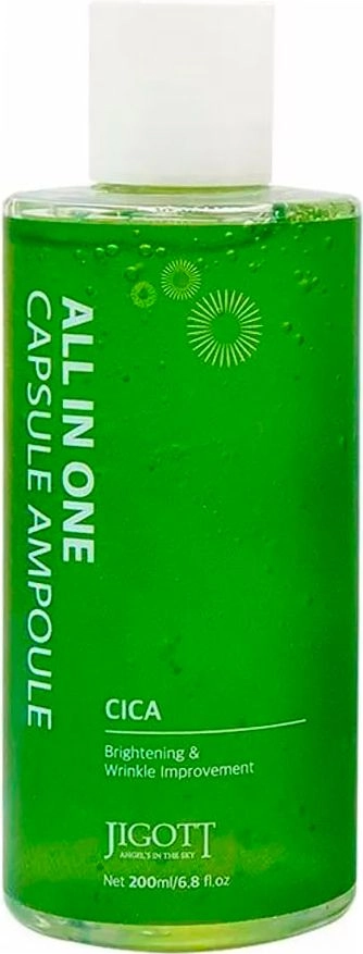 [JIGOTT] Сыворотка для лица все-в-одном ЦЕНТЕЛЛА All-In-One Cica Capsule Ampoule, 200 мл