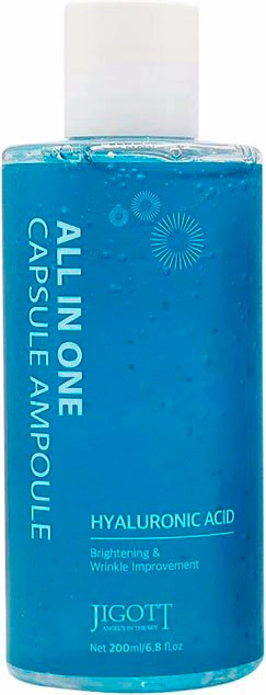 [JIGOTT] Сыворотка для лица все-в-одном ГИАЛУРОН All-In-One Hyaluronic Acid Capsule Ampoule, 200 мл