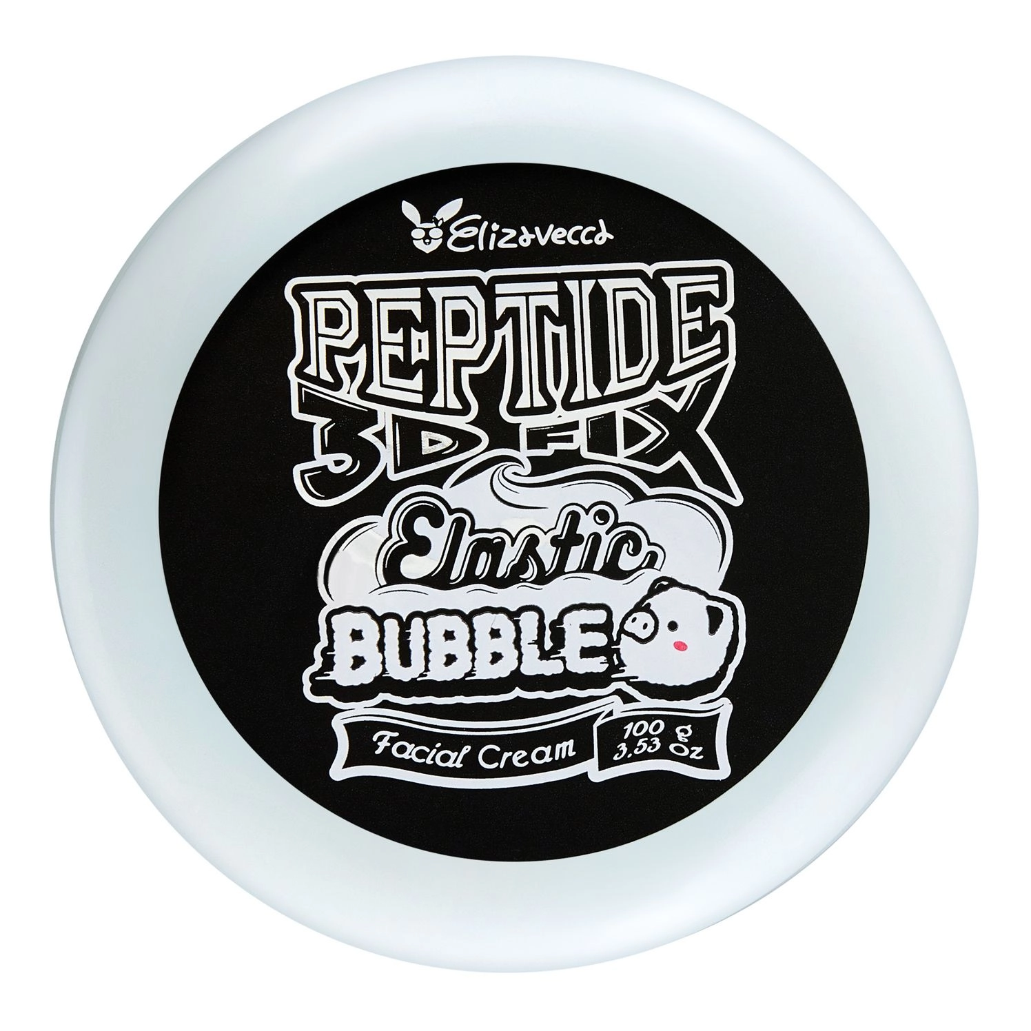 [Elizavecca] Крем для лица ПУЗЫРЬКОВЫЙ Peptide 3D Fix Elastic Bubble Facial Cream, 100 гр