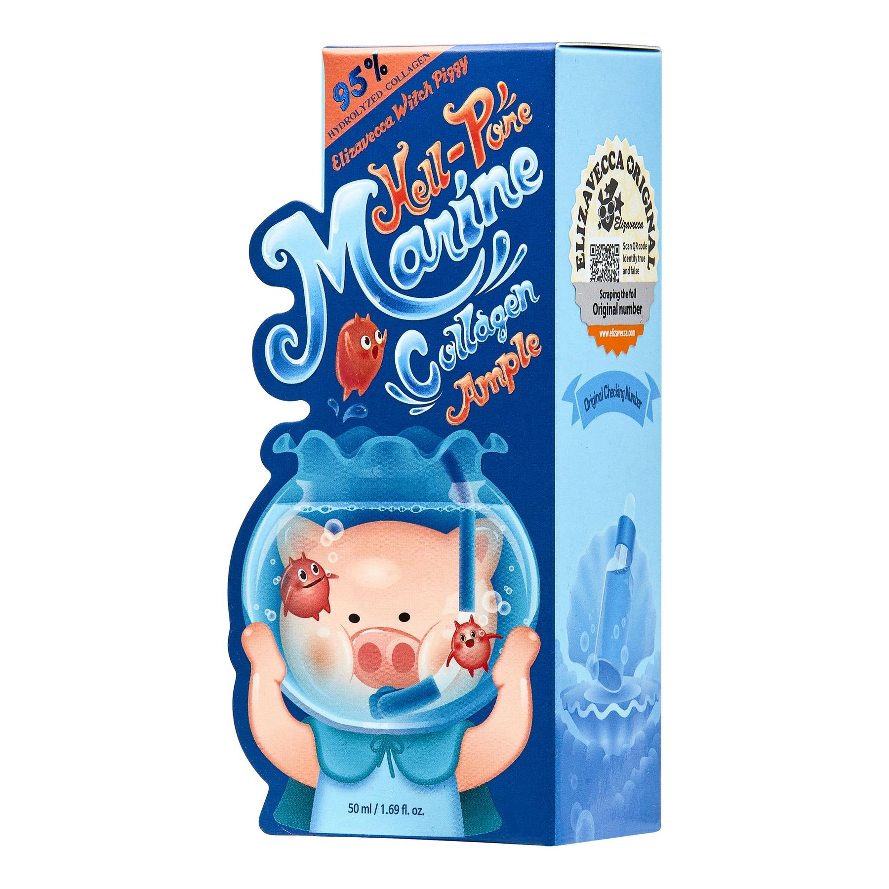 [Elizavecca] Сыворотка для лица МОРСКОЙ КОЛЛАГЕН Witch Piggy Hell-Pore Marine Collagen Ample, 50 мл