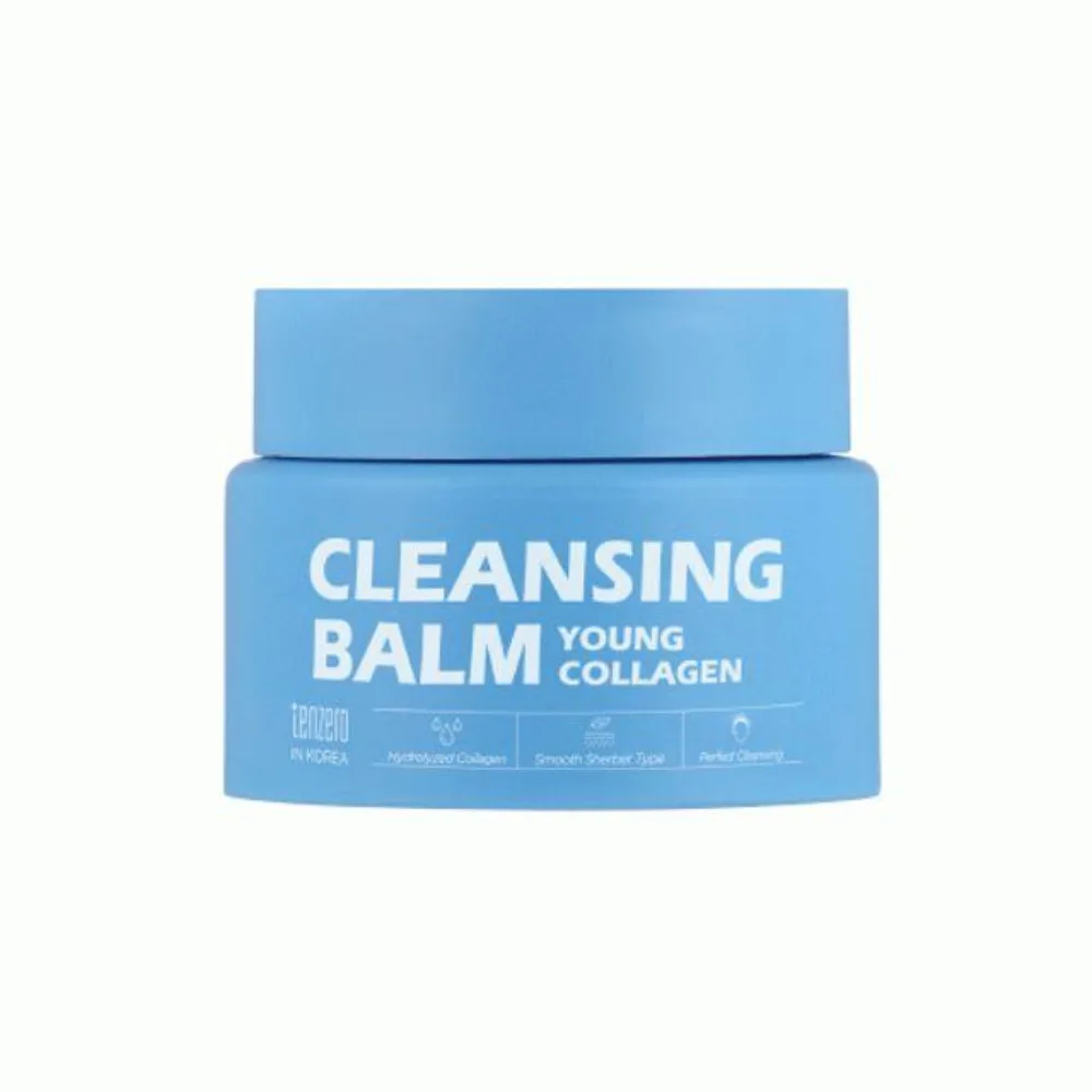 [TENZERO] Бальзам для снятия макияжа питательный с коллагеном YOUNG COLLAGEN CLEANSING BALM, 80 гр БК