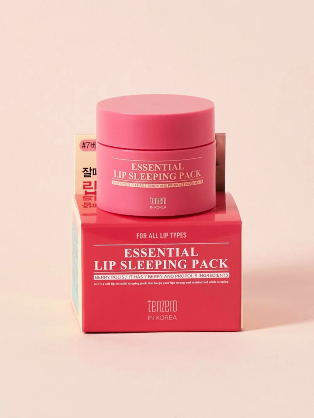 [TENZERO] Маска для губ ночная питательная с экстрактами меда и ягод ESSENTIAL LIP SLEEPING PACK BERRY POLIS, 15 гр